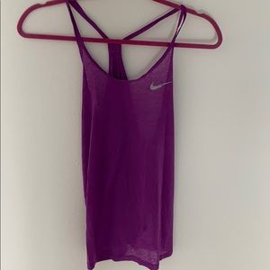 Super cute women’s purple Nike tank top